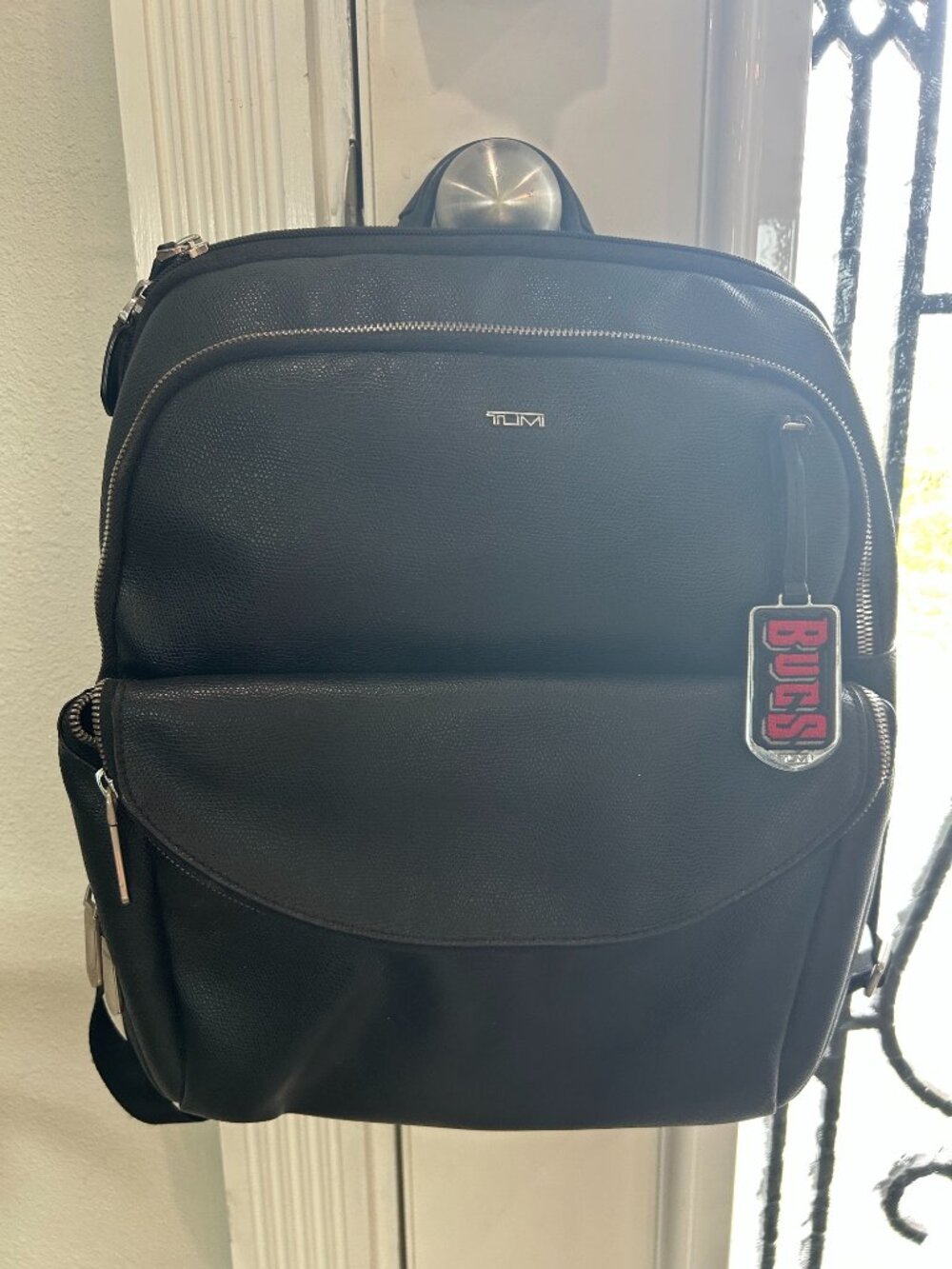 Tumi Leather Backpack